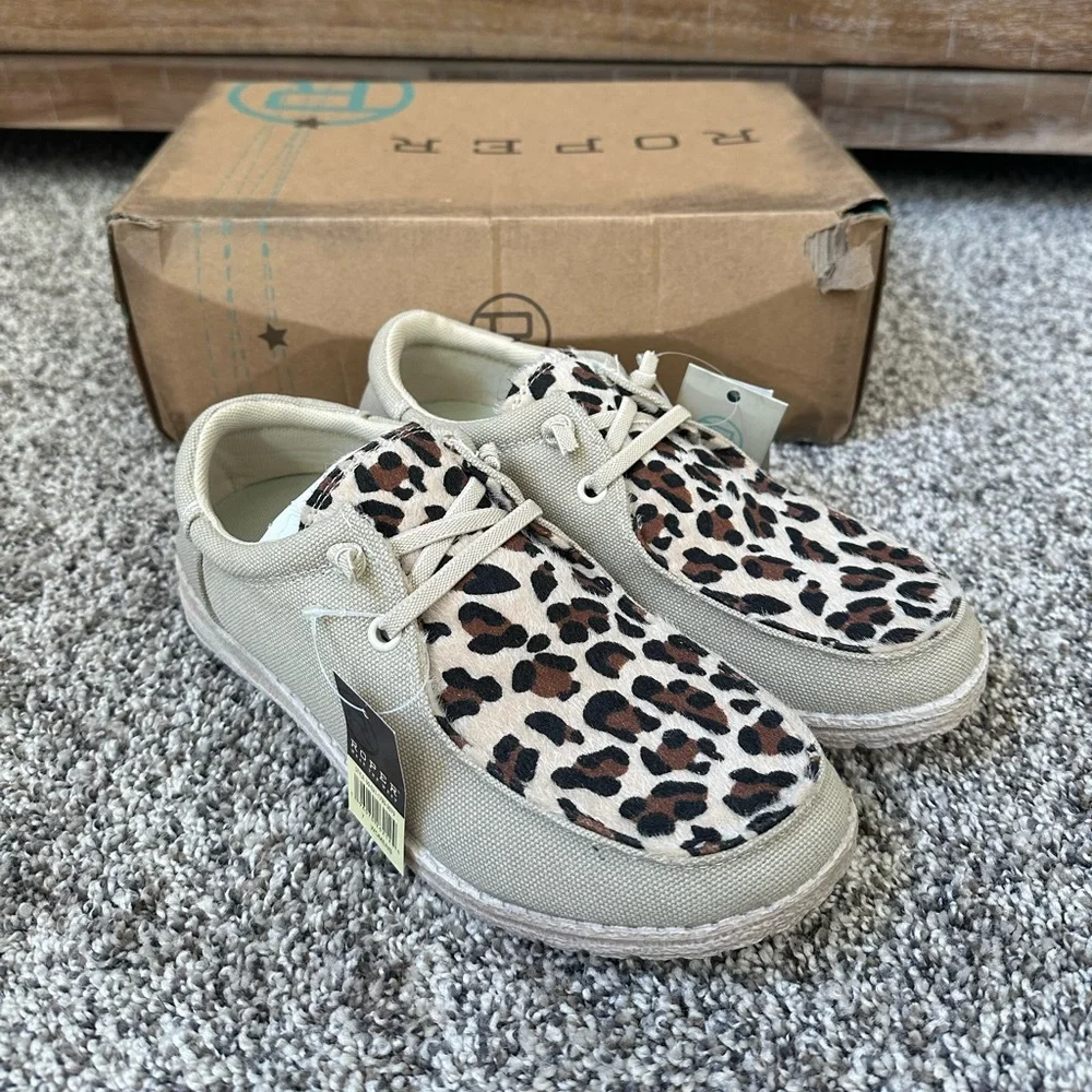 Women’s Roper leopard shoes - Picture 1 of 6